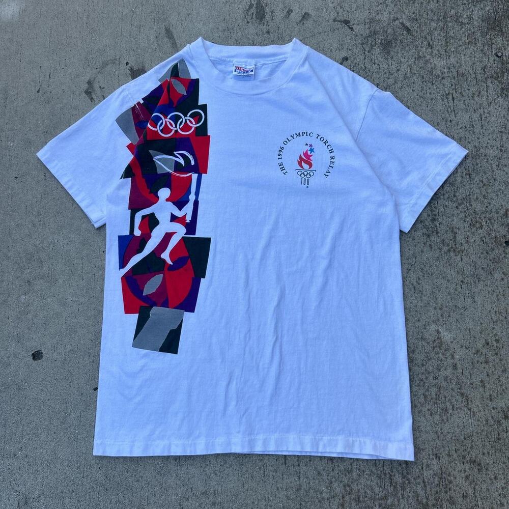 1996 atlanta olympics single stitch T shirt